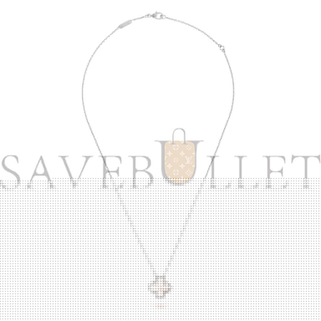 V*N CL*F arpels vintage alhambra pendant - white gold, mother-of-pearl  vcarf48700